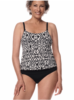 Amoena  Amoena Salta tankinitop – Off‑white/Zwart