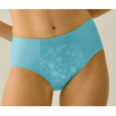 Naturana Lydia Maxislip met  licht corrigerend buikgedeelte in kleur aqua blauw