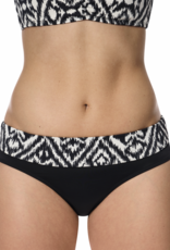 Amoena  Amoena Salta bikinislip met brede omslag – Zwart/Off‑white  Waarom? - De H1 hoort nooit je winkelnaam te bevatten - De H1 moet puur het product beschrijven - “Bodyfashion Born” hoort alleen in de SEO‑title, niet in de H1 - Dit is consistent met je andere