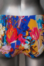 Kuala Lumpur bikinislip in frisse bloemenprint