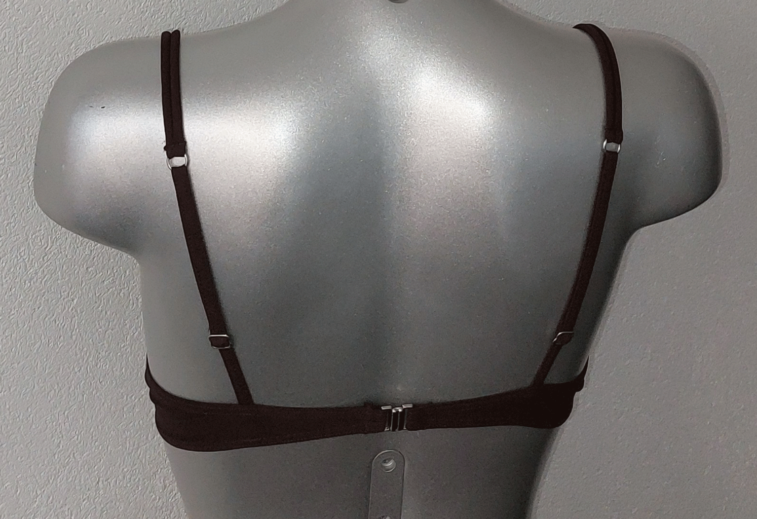 Catamar  bikinitop met beugel & lichte gelvulling in cups kleur choco