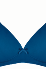 Naturana Lini Bh zonder beugel & licht voorgevormde cup kleur mykonos blauw