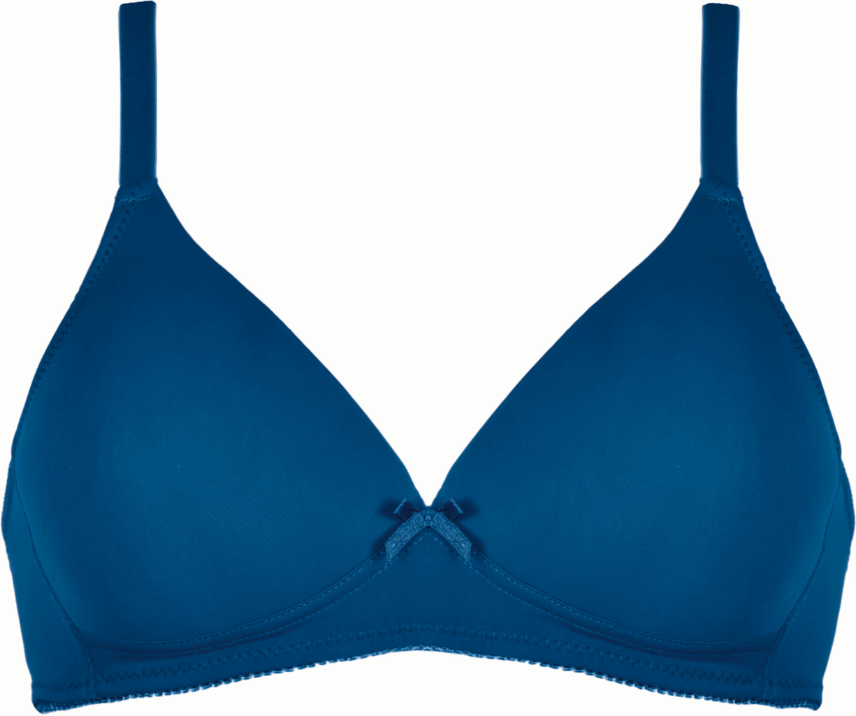 Naturana Lini Bh zonder beugel & licht voorgevormde cup kleur mykonos blauw