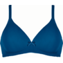 Naturana Lini Bh zonder beugel & licht voorgevormde cup kleur mykonos blauw