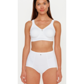 Susa Topsy Plus Capri bh zonder beugel 8107 wit – zeer stevige ondersteuning