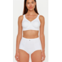 Susa Topsy Plus Capri bh zonder beugel 8107 wit – zeer stevige ondersteuning
