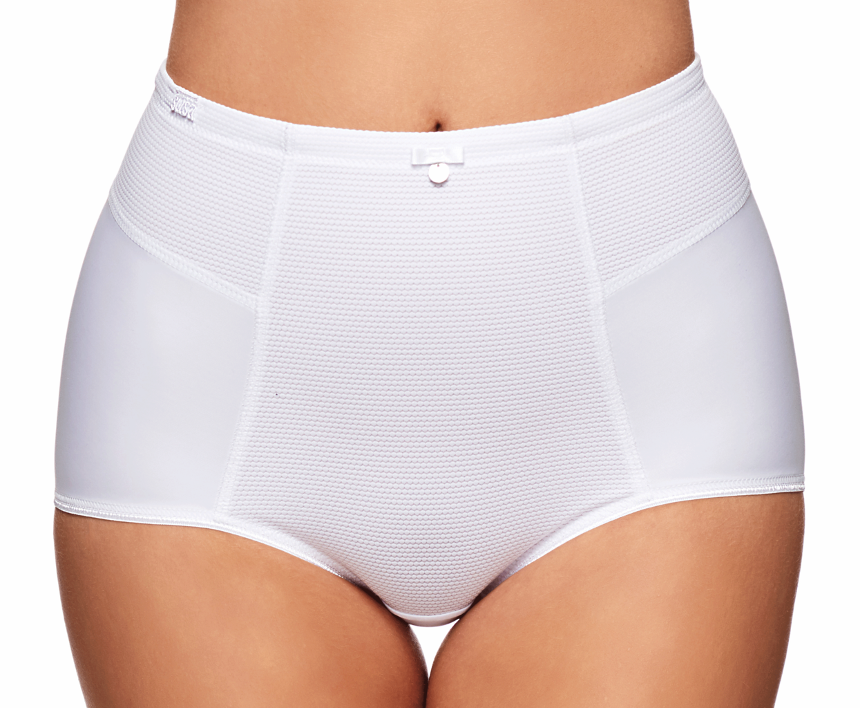 Susa Susa Capri Maxislip 664 – Wit – Licht Corrigerende Microfaser Slip – €5 korting vanaf €39,95 en €15 vanaf €99,95