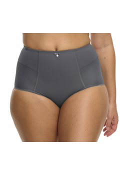 Susa Susa Capri microfaser maxislip met licht corrigerend voorpand kleur cool grey