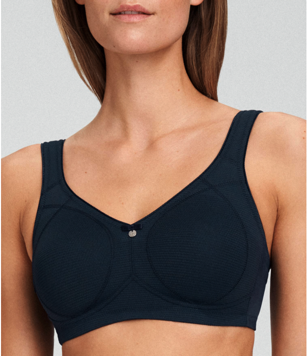 Susa Susa Topsy Plus Capri bh zonder beugel marine – zeer stevige ondersteuning