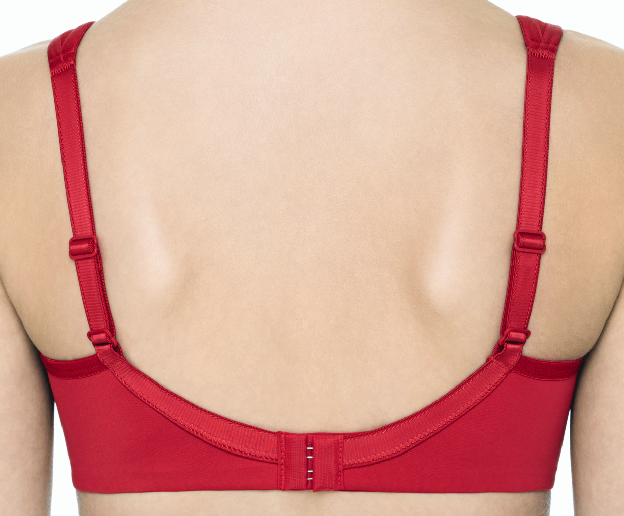 Susa Susa Catania BH zonder beugel 7870 Rood – licht voorgevormde spacercup & ademend comfort – €5 korting bij €39,95 en €15 korting bij €99,95