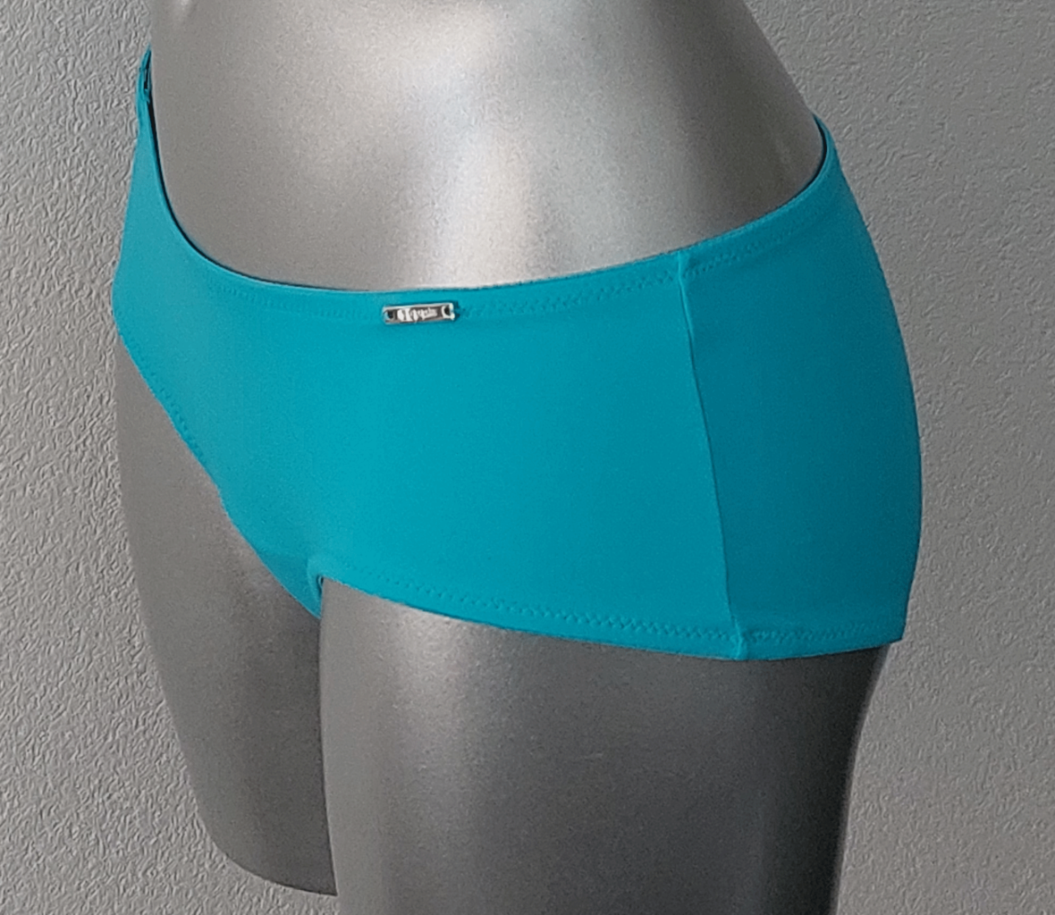 Sapph  Voom Voom microfaser heupboxer kleur wit, mocca, turkoois of kobaltblauw