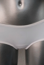 Sapph  Voom Voom microfaser heupboxer kleur wit, mocca, turkoois of kobaltblauw