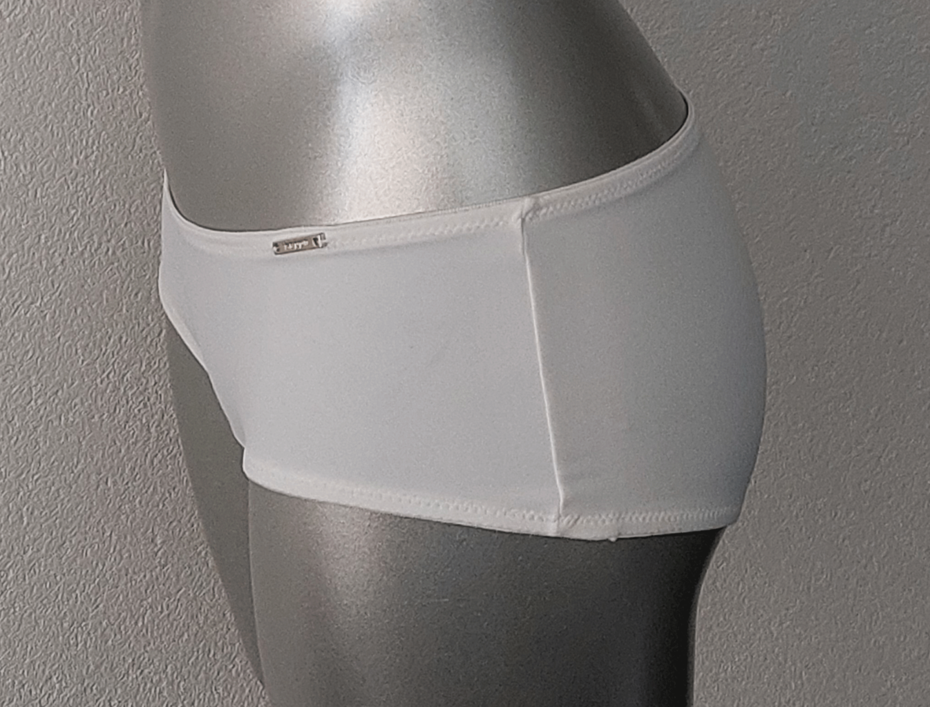 Sapph  Voom Voom microfaser heupboxer kleur wit, mocca, turkoois of kobaltblauw