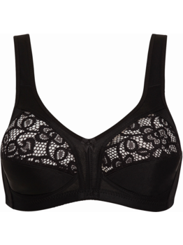 Naturana Naturana Valeria microfaser Bh zonder beugel kleur zwart