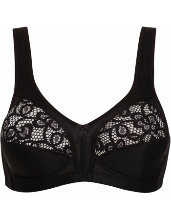 Naturana Valeria microfaser Bh zonder beugel kleur zwart