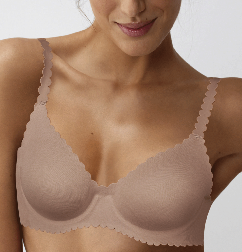 Dim   Body touch naadloze Bh met beugel, kleur zwart, wit, blue lagoon of skin