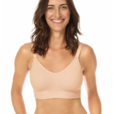 Amoena Eliza Prothese BH zonder Beugel – Zacht, Soepel & Naadloos Comfort – Blush/Zwart