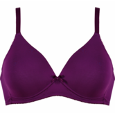 Naturana Lini Bh zonder beugel & licht voorgevormde cup de kleur bessen