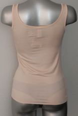 Nina von C Nina von C- Liviya (prothese) top in modal/viscose kwaliteit met breed elastisch kant kleur peach