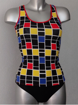 Sapph Sapph  Expression cotton stretch top zwart of wit met print