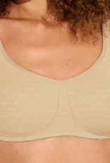 Amoena  Tiana naadloze prothese Bh zonder beugel kleur Sand