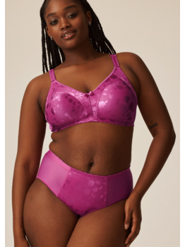 Naturana Naturana Lydia Minimizer Bh zonder beugel kleur orchidee