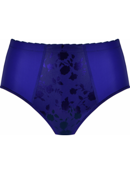 Naturana Lydia Maxislip met  licht corrigerend buikgedeelte kleur violet,