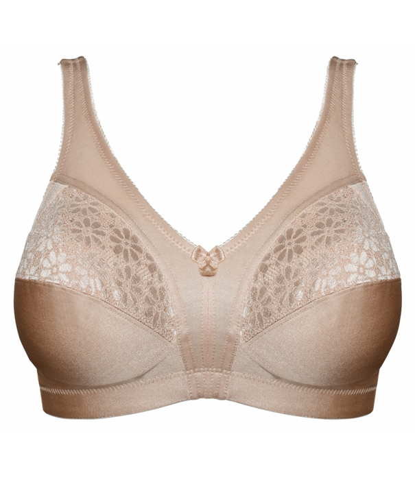 Naturana Davina microfaser Bh zonder beugel kleur wit of huid