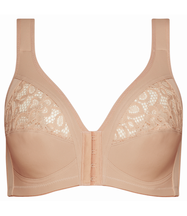 Naturana Naturana  Rosanna Bh zonder beugel & voorsluiting kleur wit of huid