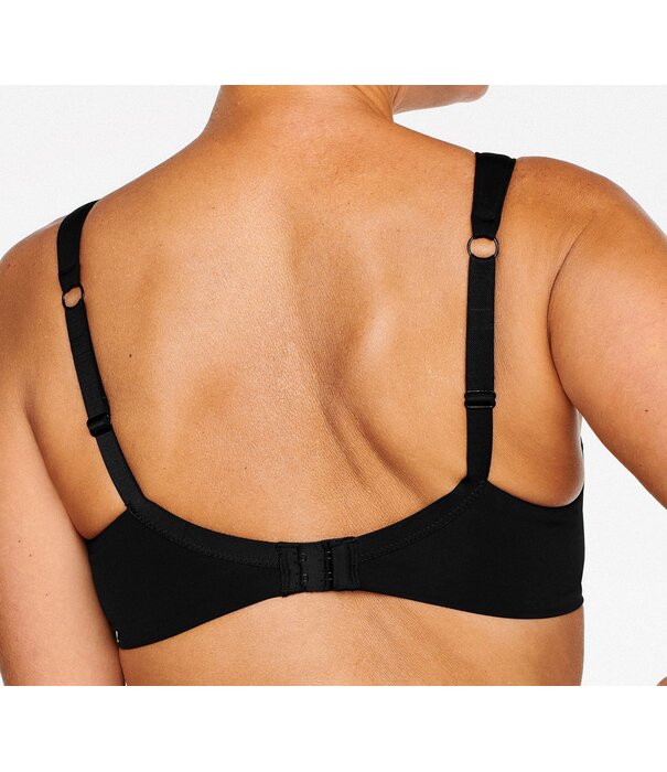 Naturana Naturana Andalusia  Bh zonder beugel & lichte voorvorm kleur zwart