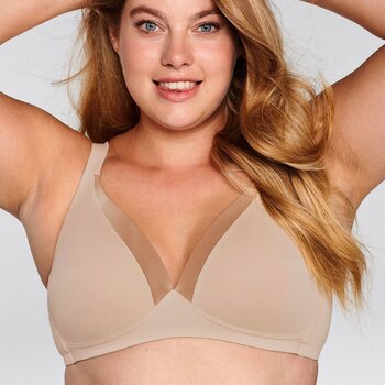 Naturana Andalusia  Bh zonder beugel & lichte voorvorm kleur skin