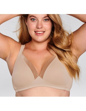 Naturana Andalusia  Bh zonder beugel & lichte voorvorm kleur skin