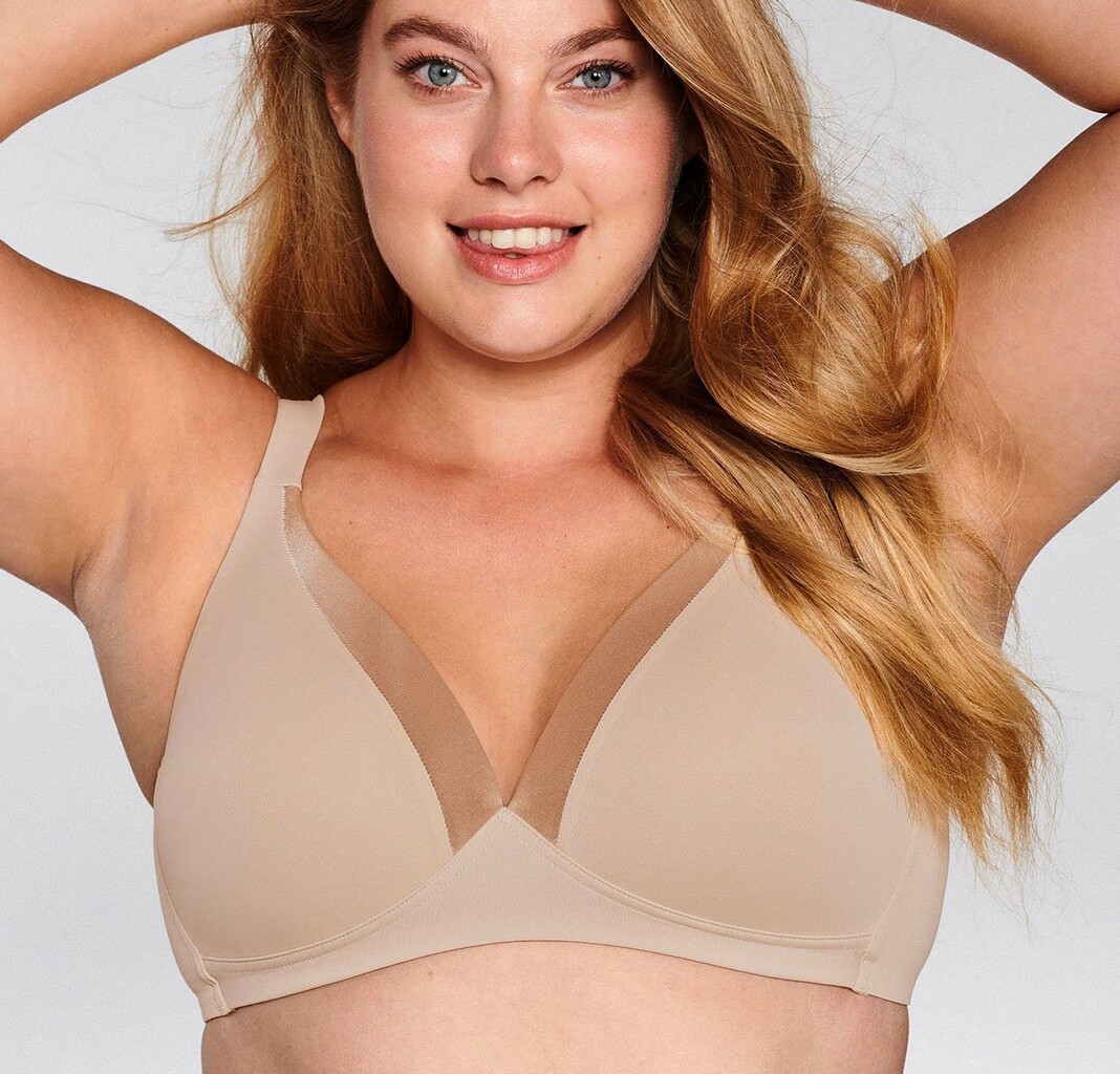 Naturana Naturana Andalusia  Bh zonder beugel & lichte voorvorm kleur skin