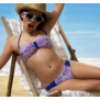 Vivian bandeaubikinitop & bikinislip in zomerse mandalaprint