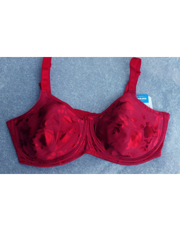 Naturana Lydia minimizer Bh met beugel kleur wijnrood mt D85