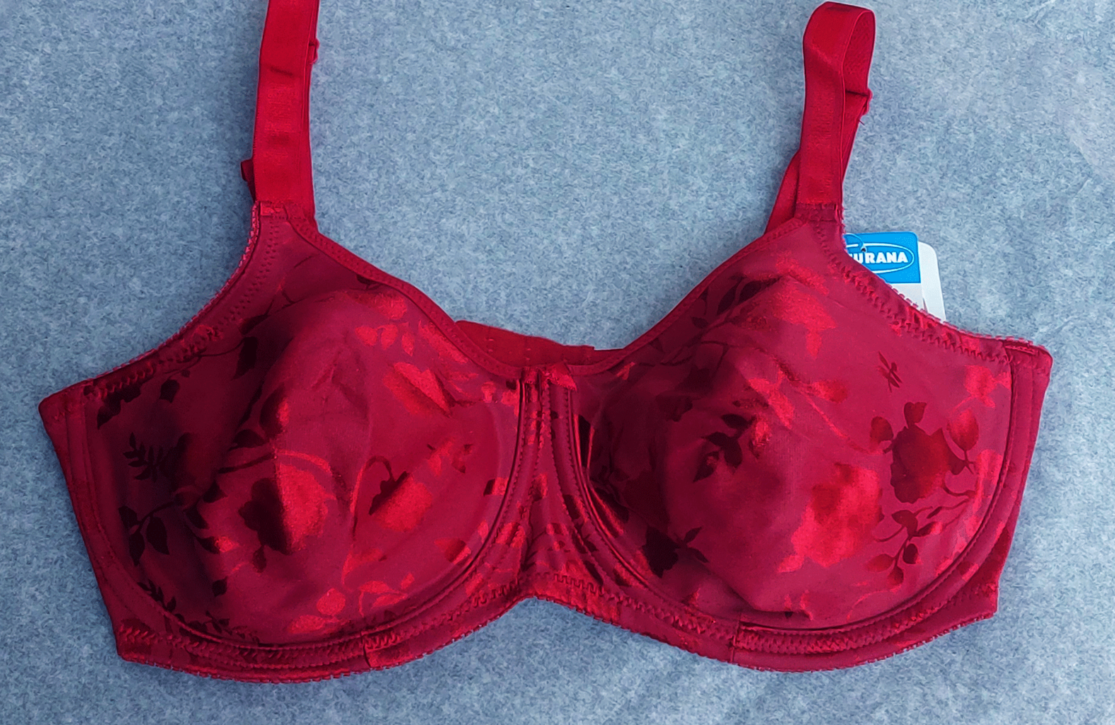 Naturana Lydia minimizer Bh met beugel kleur wijnrood mt D85