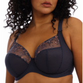 Elomi Charley Plunge Bh met beugel & sidesupport kleur stormy grey
