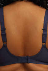 Elomi lingerie  Charley Plunge Bh met beugel & sidesupport kleur stormy grey