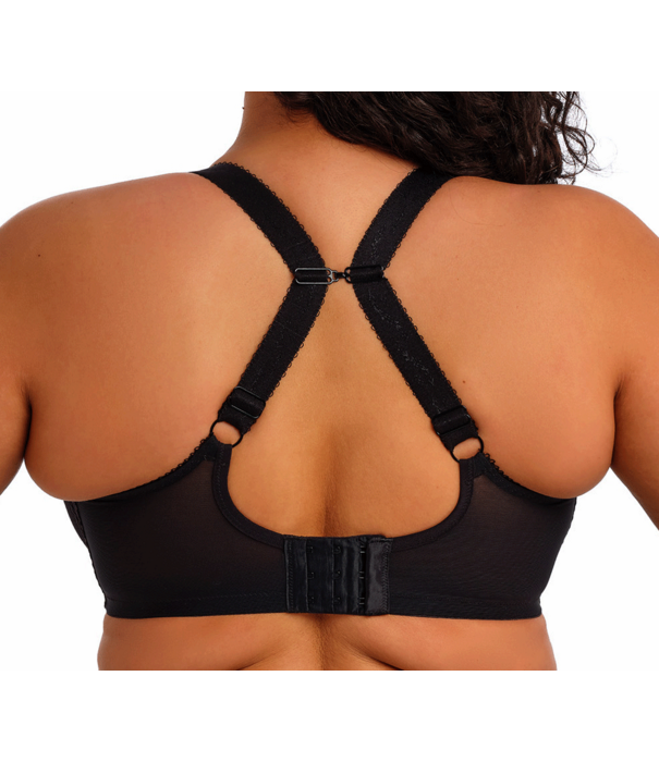 Elomi  Elomi Charley Plunge Bh met beugel & sidesupport kleur zwart