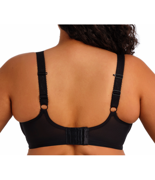 Elomi  Elomi Charley Plunge Bh met beugel & sidesupport kleur zwart