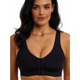 Wacoal B-smooth naadloze prothese bh zonder beugel naadloos, met voorsluiting & lichte compressie, basis kleur sand of zwart