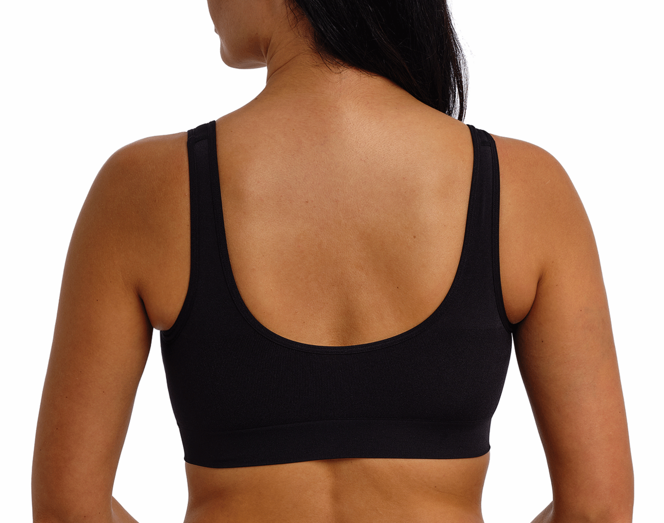 Wacoal B-smooth naadloze prothese bh zonder beugel naadloos, met voorsluiting & lichte compressie, basis kleur sand of zwart