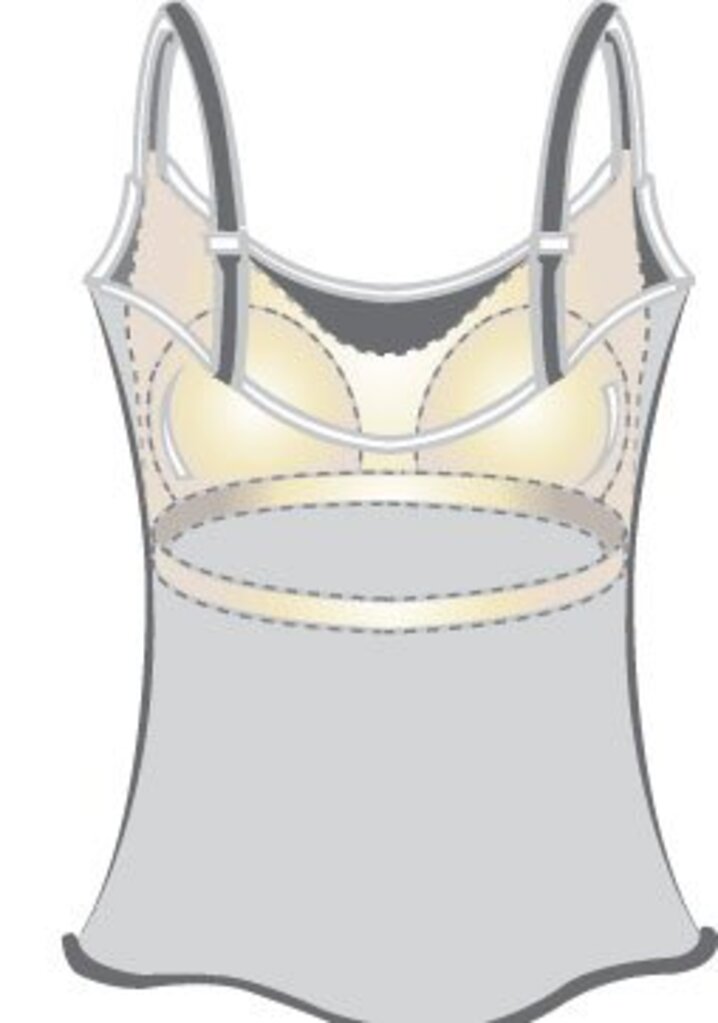 Amoena  Amoena Valletta Prothese Top Dark Blue – Modal – €5 vanaf €39,95 / €15 vanaf €99,95 – 45113