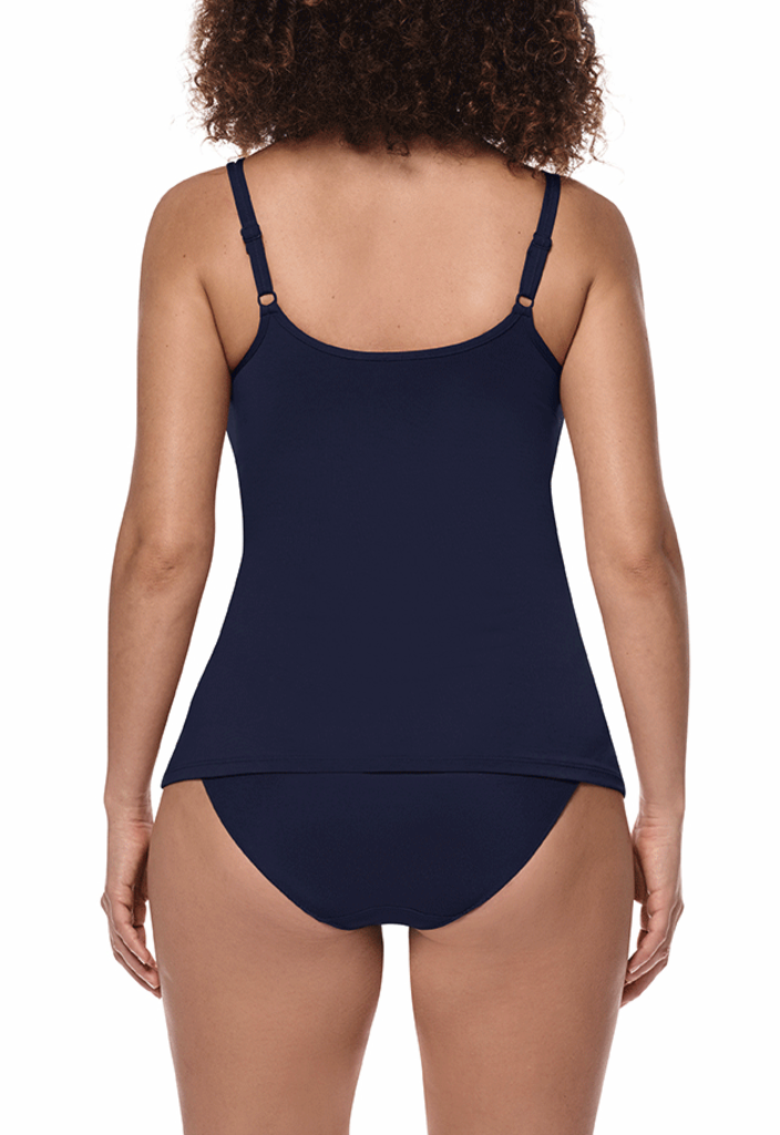 Amoena  Amoena Valletta top marineblauw – Elegante Modal prothese top zonder beugel – €5 korting vanaf €39,95 en €15 korting vanaf €99,95