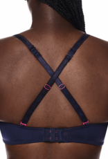 Amoena Delila multiway prothese Bh zonder beugel, licht voorgevormde cup kleur blue/magenta