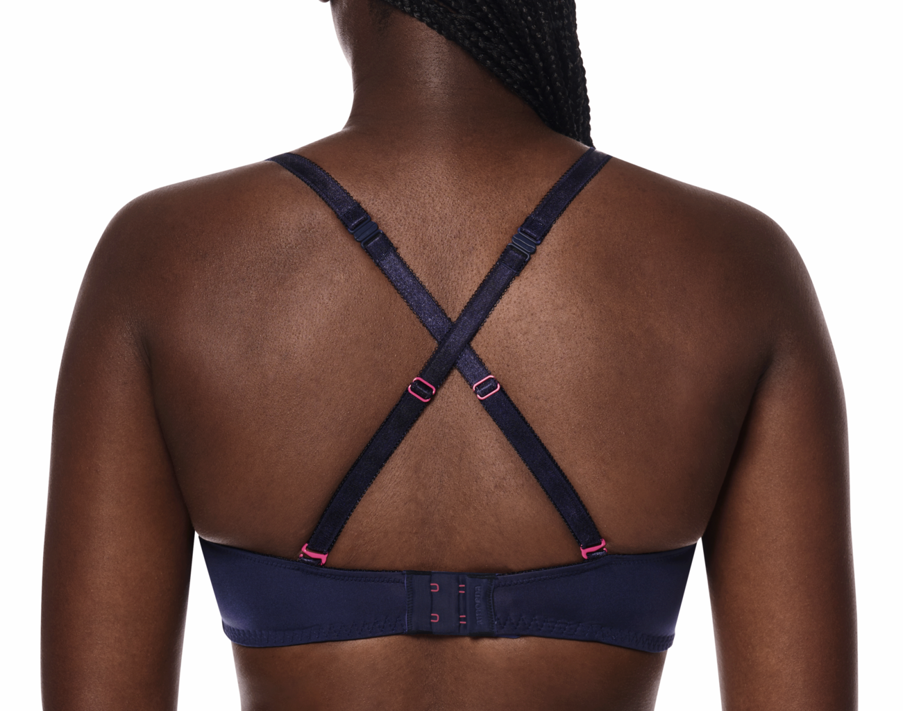 Amoena Delila multiway prothese Bh zonder beugel, licht voorgevormde cup kleur blue/magenta