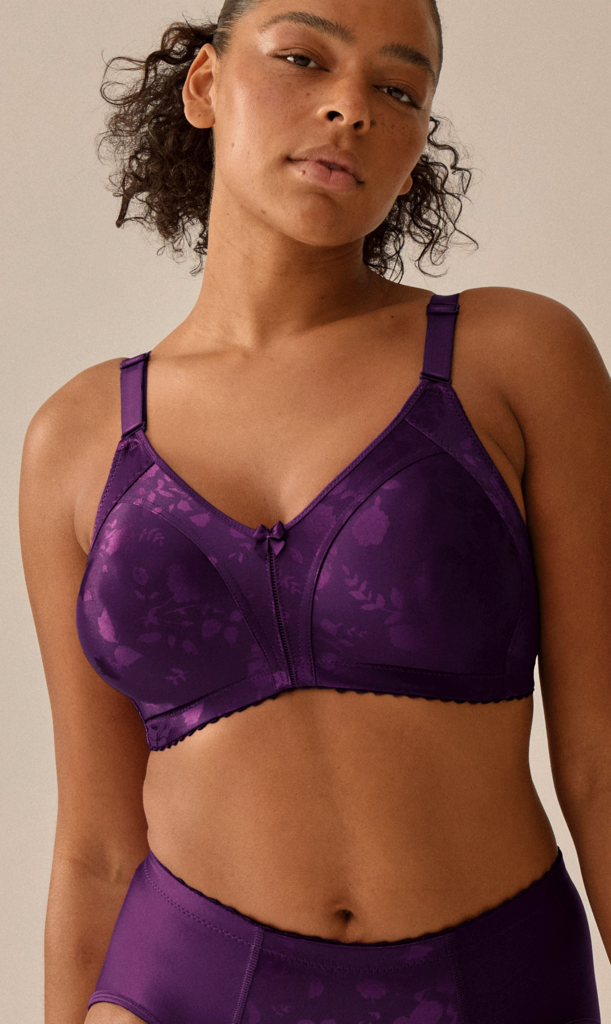 Naturana  Lydia Minimizer Bh zonder beugel kleur bietenrood