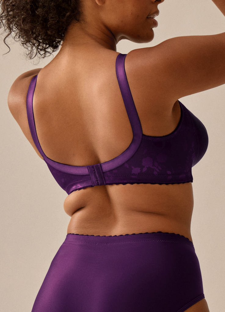 Naturana  Lydia Minimizer Bh zonder beugel kleur bietenrood