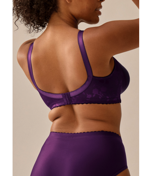 Naturana Naturana Lydia minimizer bh zonder beugel in de kleur biedenrood