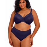 Elomi  Smooth een gladde naadloze T-shirt bh met beugel kleur midnight blue